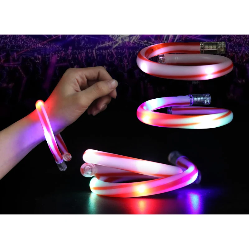 Party Flash LED Wrap-Around Tube Bracelet 1