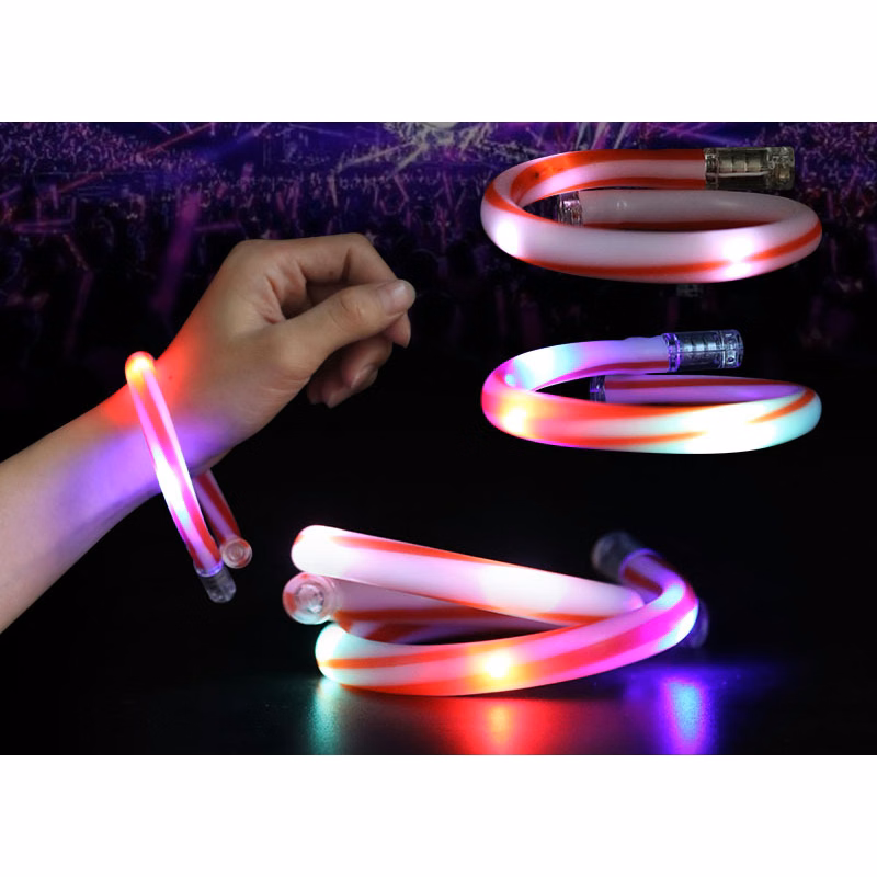Party Flash LED Wrap-Around Tube Bracelet