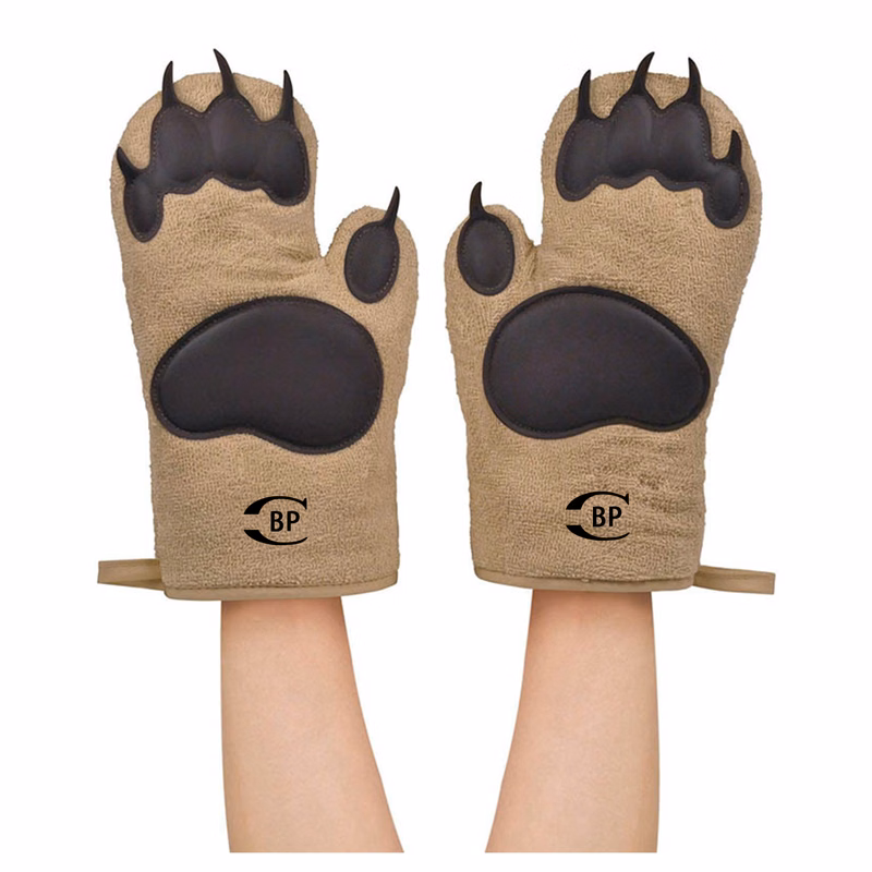 Oven Mitts Bear Hands, Set of 2