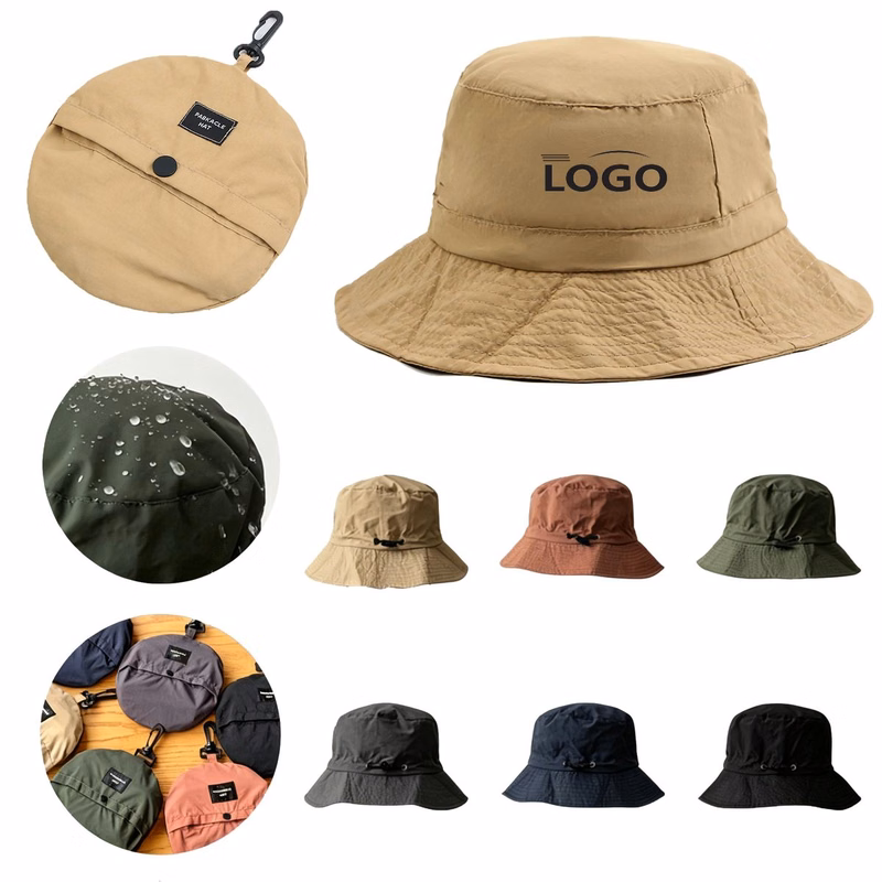 Foldable Waterproof Bucket Cap for Camping and Vacations