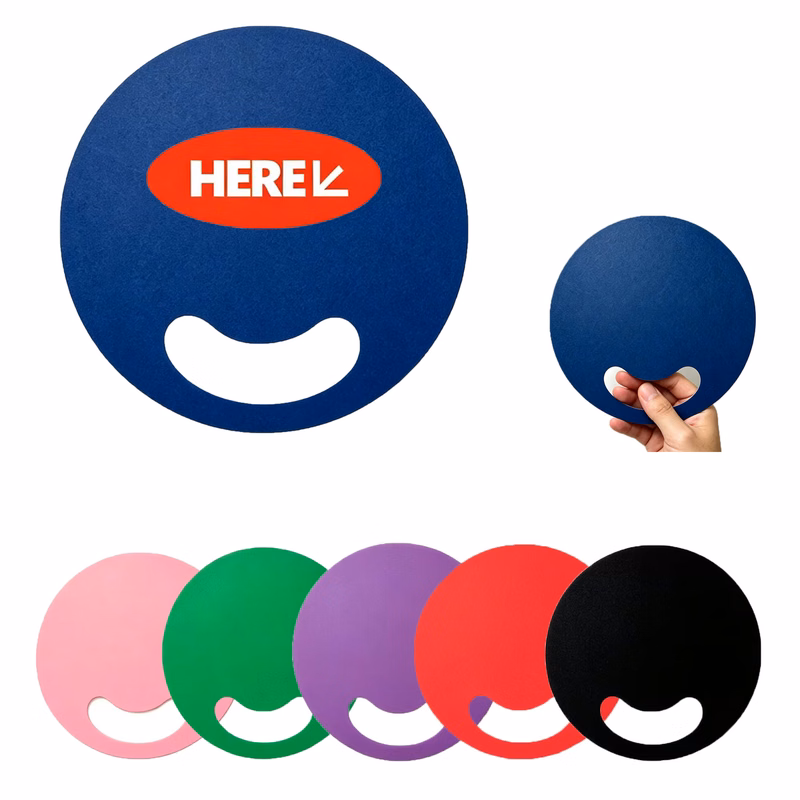 Curved Cutout PP Portable Event Fan