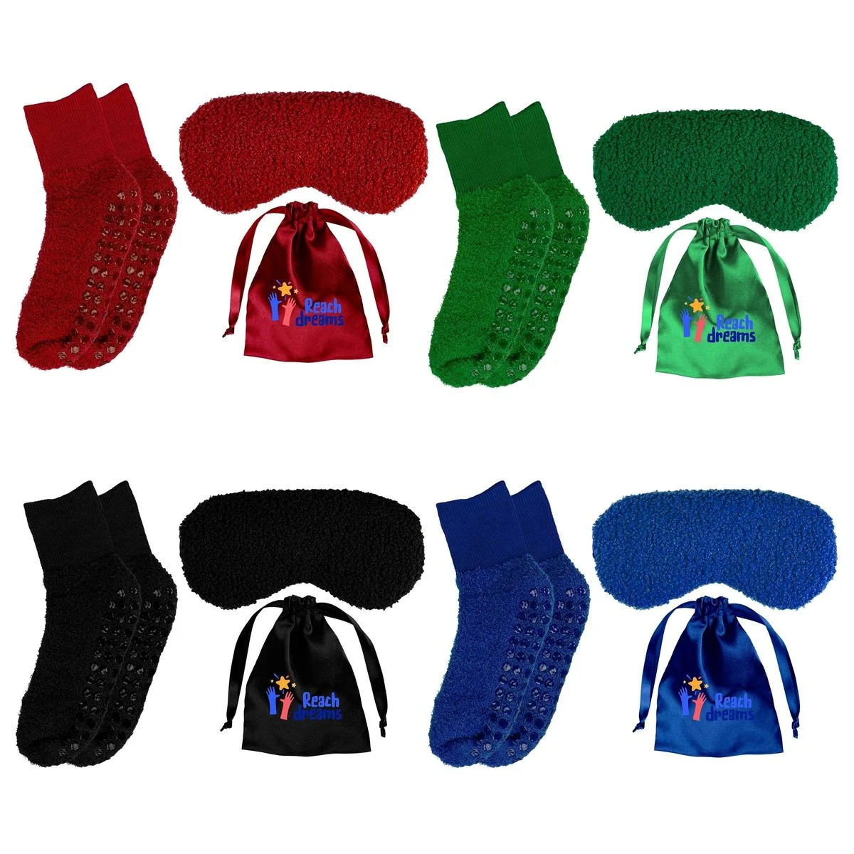 Satiny Fuzzy Sleep Set 1