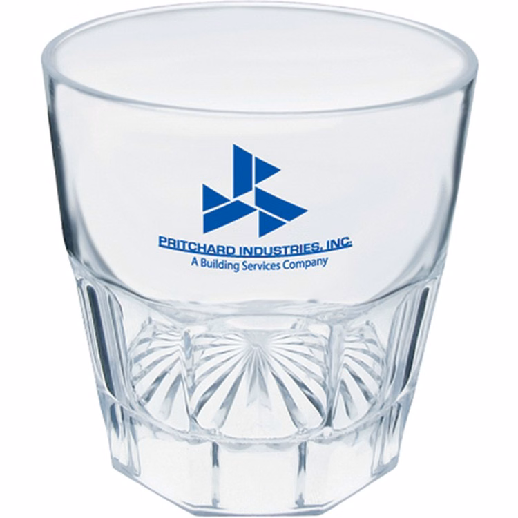 9oz Plastic Fluted Rocks Cup