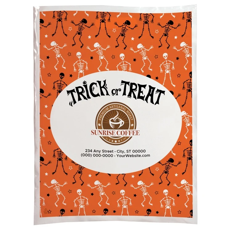 Halloween Scatter Design 2 Plastic Bag (12" x 15") 1