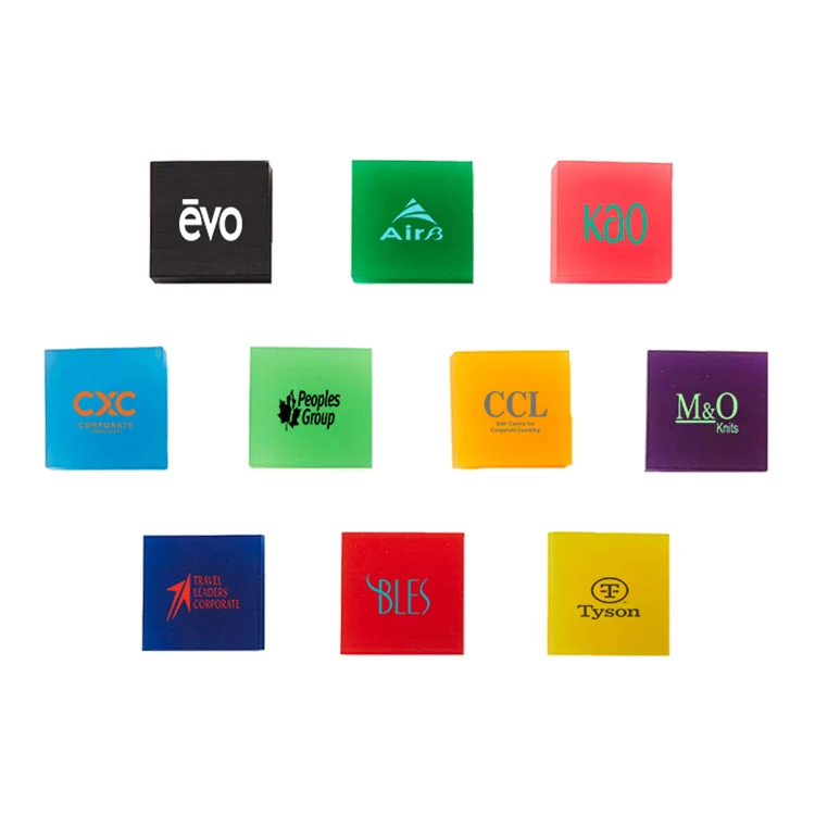 Square Transparent Erasers 1