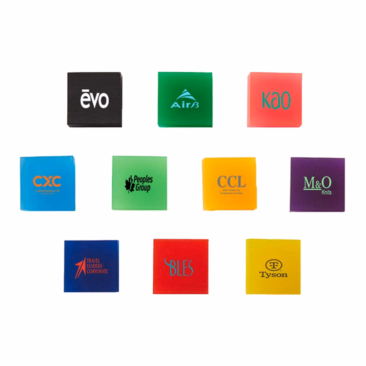 Square Transparent Erasers
