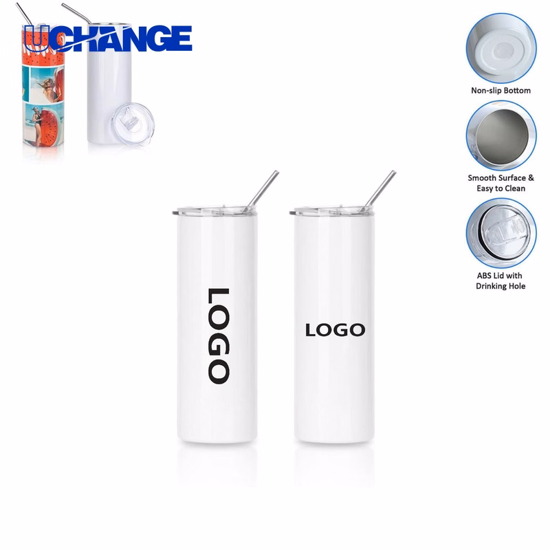 20oz Stainless Steel Straight Sublimation Tumbler