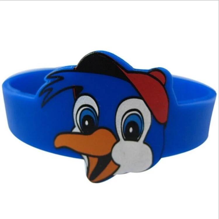 Cartoon Shaped Silicone Wristband/Bracelet, 1