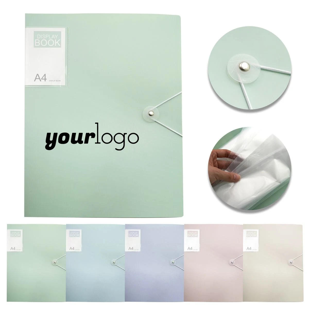 A4 30 Page Document Display Portfolio Folder 1