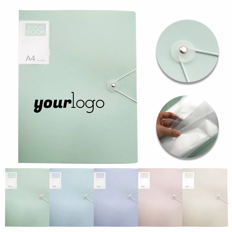 A4 30 Page Document Display Portfolio Folder