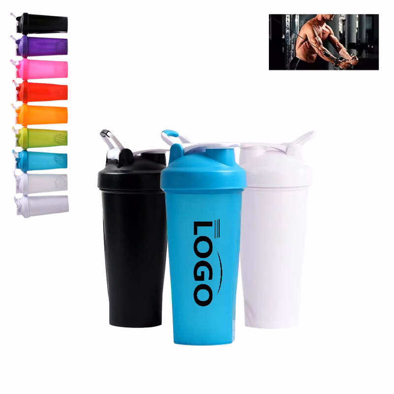 20oz Fitness Sports Protein Shaker Cup With Shaker Ball