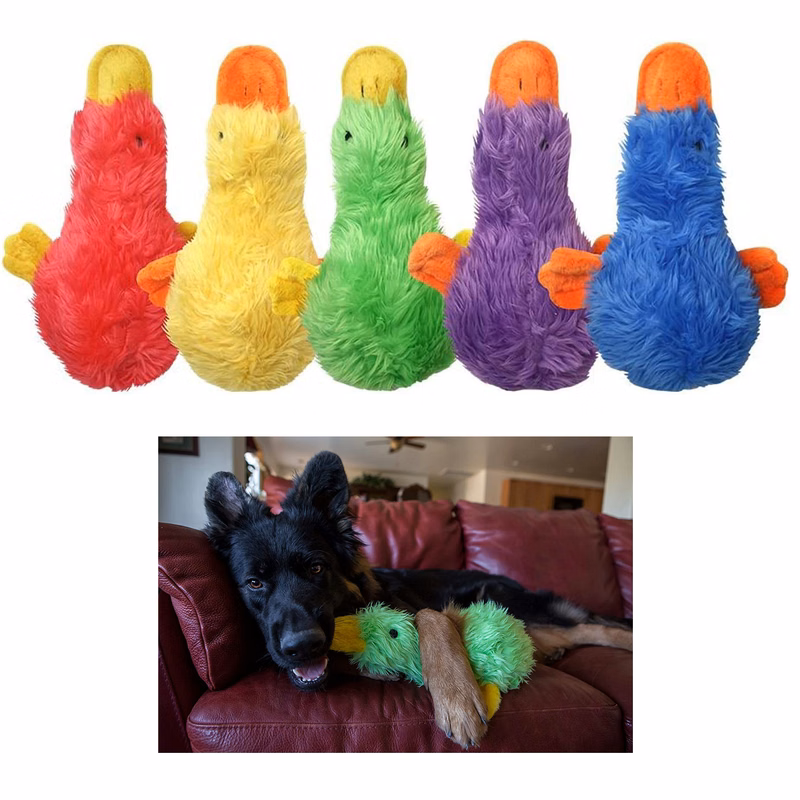 Custom 9 Inches Duckworth Plush Dog Toy with Your Own Design