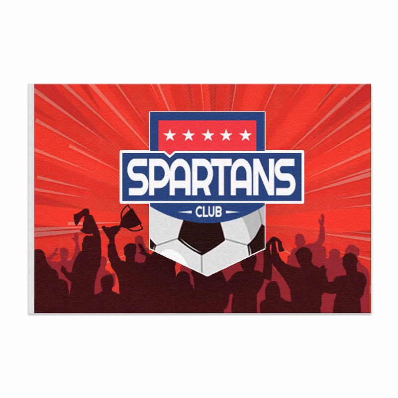 12"x18" Custom Full Color Printed Felt Banner