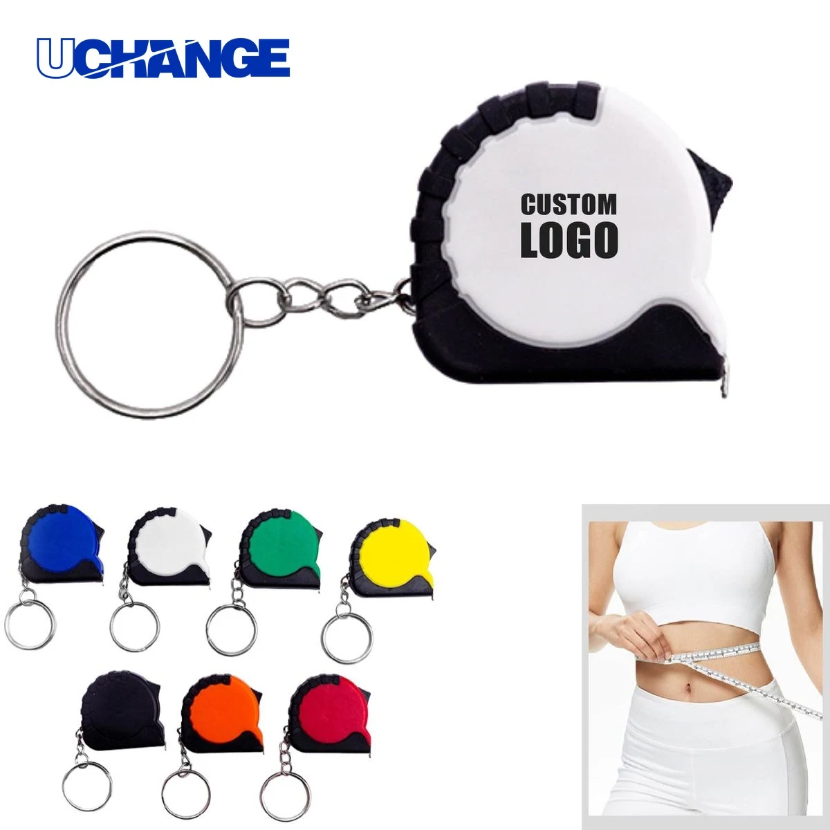 1 Meter Keychain Tape Measure Tool 1