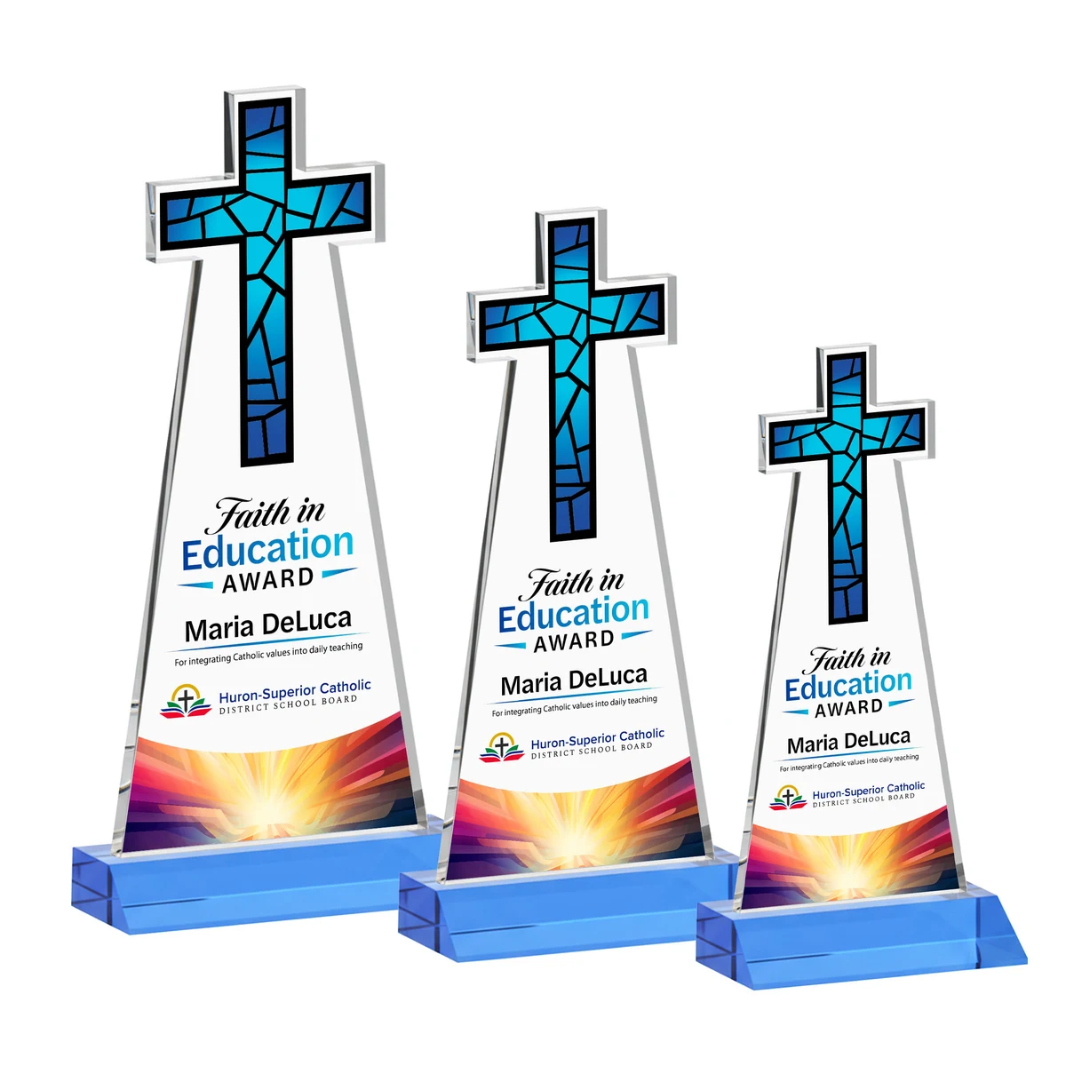 Cross VividPrint™ Award - Sky Blue 1