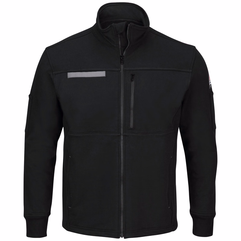 Bulwark® Men's Fleece FR Zip-Up Jacket