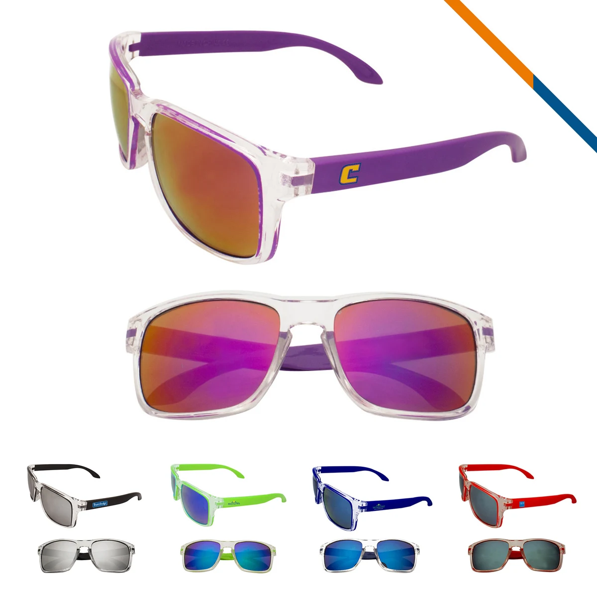 Perio Mirrored Sunglasses 1