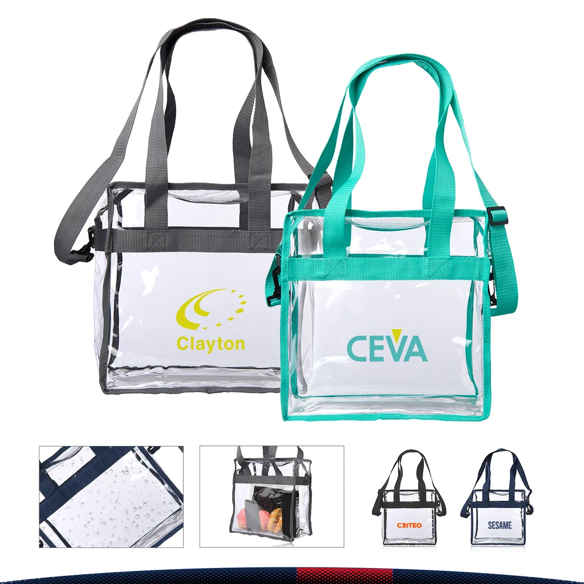 Casen Clear Tote Bag 1