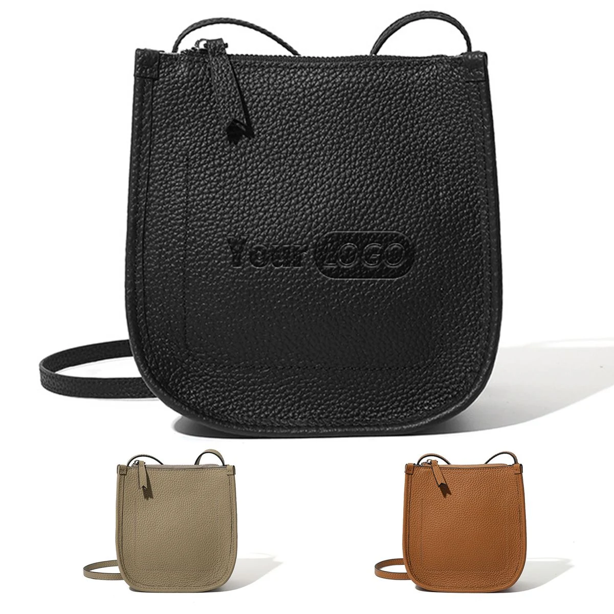 Genuine Leather Stylish and versatile cross-body bag 1