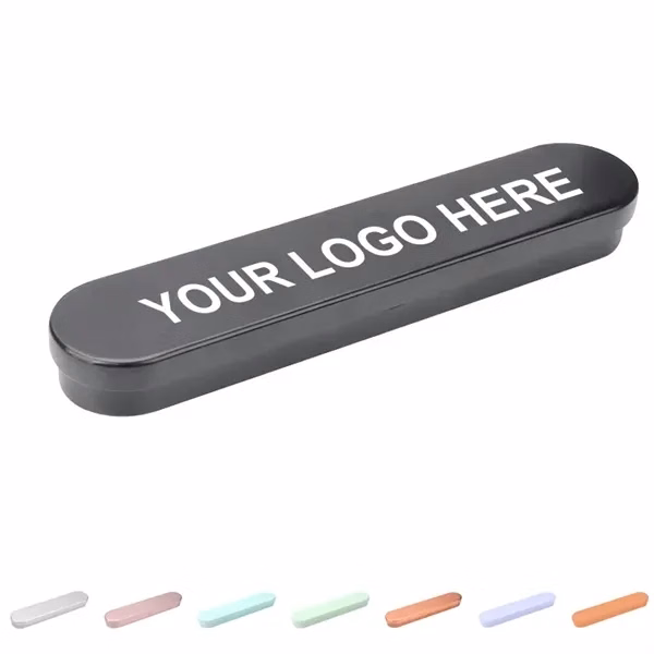 Custom Metal Pen and Stationery Storage Box — Organized Desktop Organizer