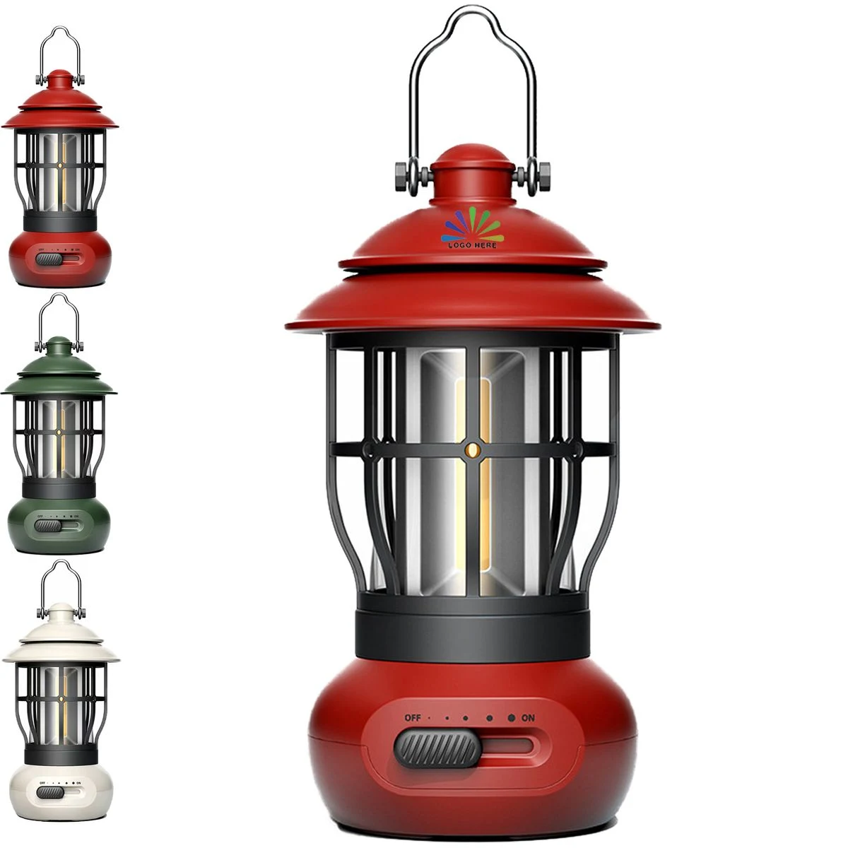 Vintage Rechargeable Camping Lantern 1