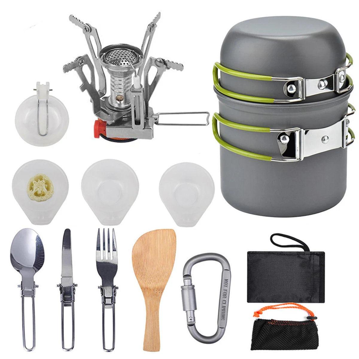 Camping Cookware Mess 5Pcs Kit 1