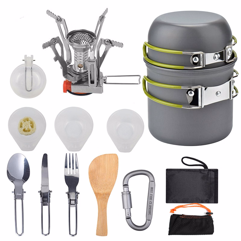 Camping Cookware Mess 5Pcs Kit