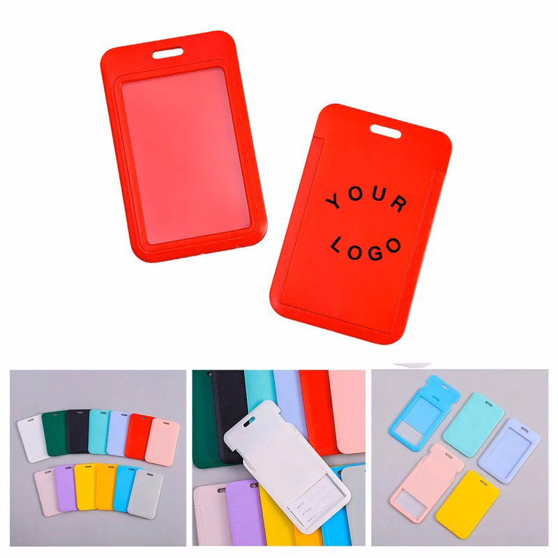 Sliding Badge Holder Plastic for ID Cards