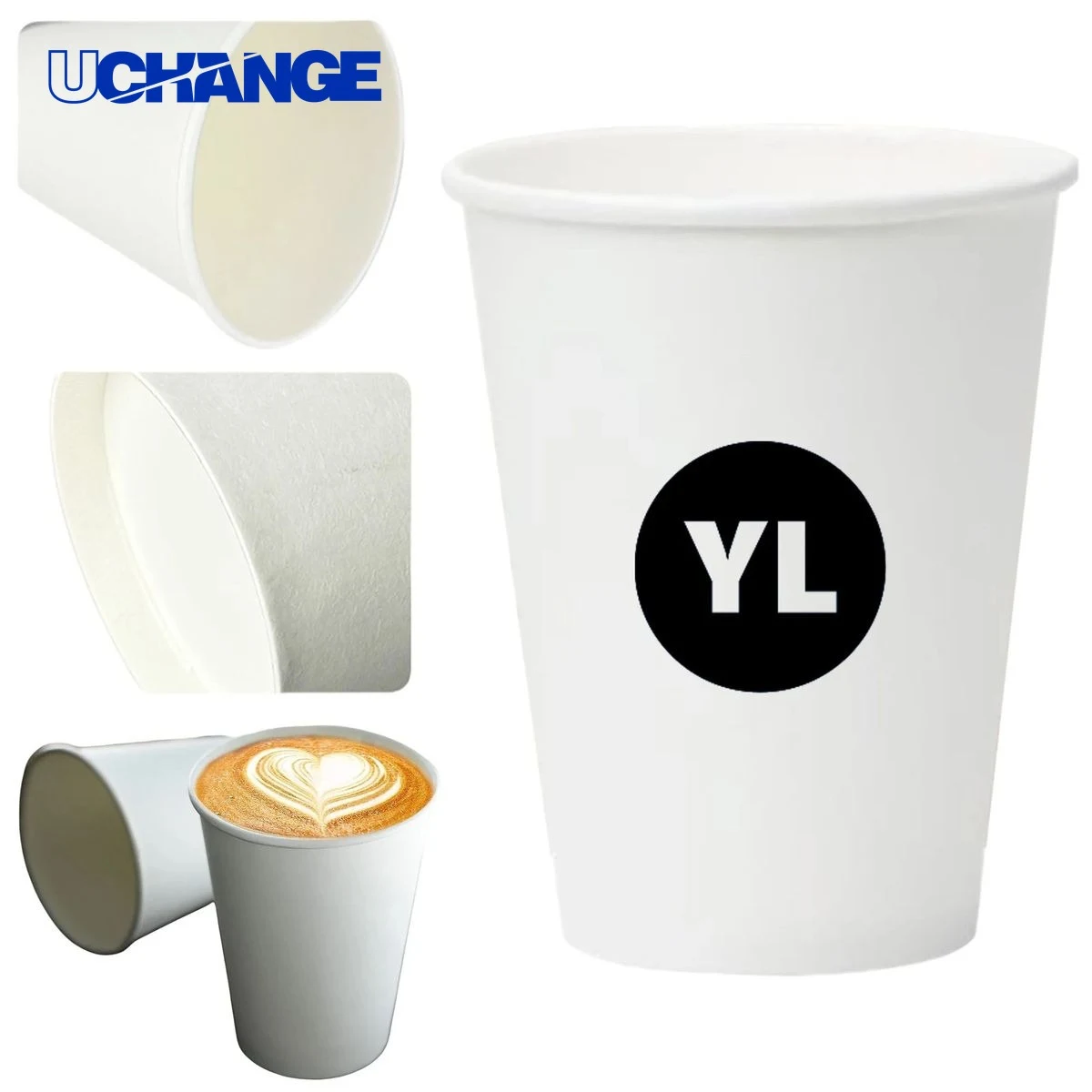 Disposable Coffee Cup Container (12oz) 1