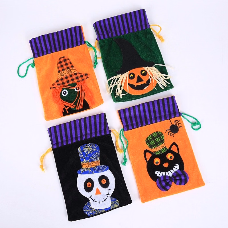 Halloween Drawstring Goodie Bags