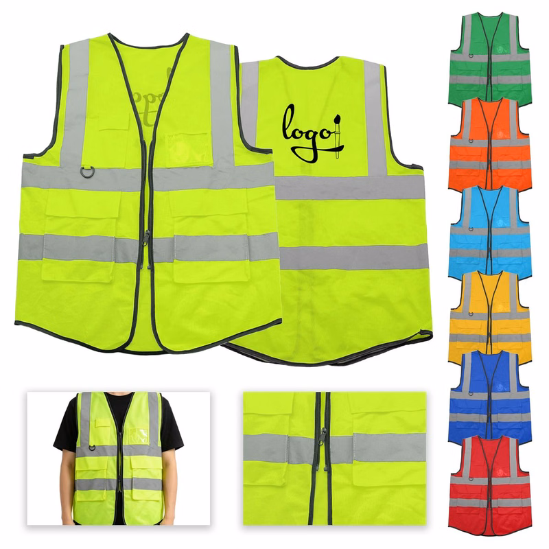 Reflective Construction Vest ANSI Class Compliant