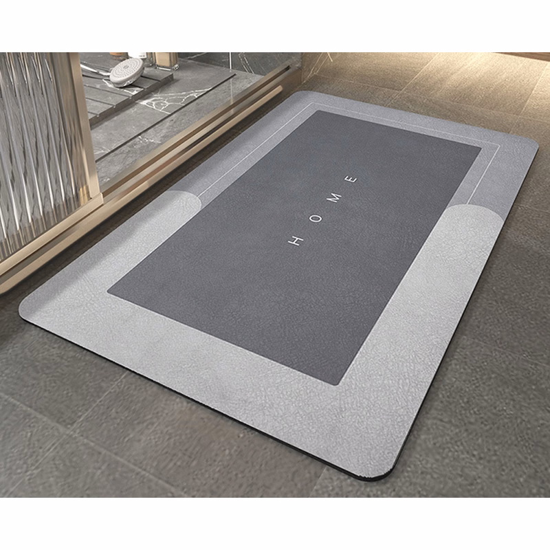 New bathroom absorbent quick-drying floor mat