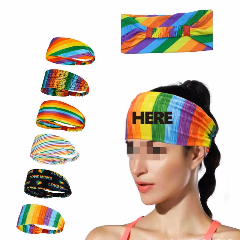 Rainbow Headbands For Costume