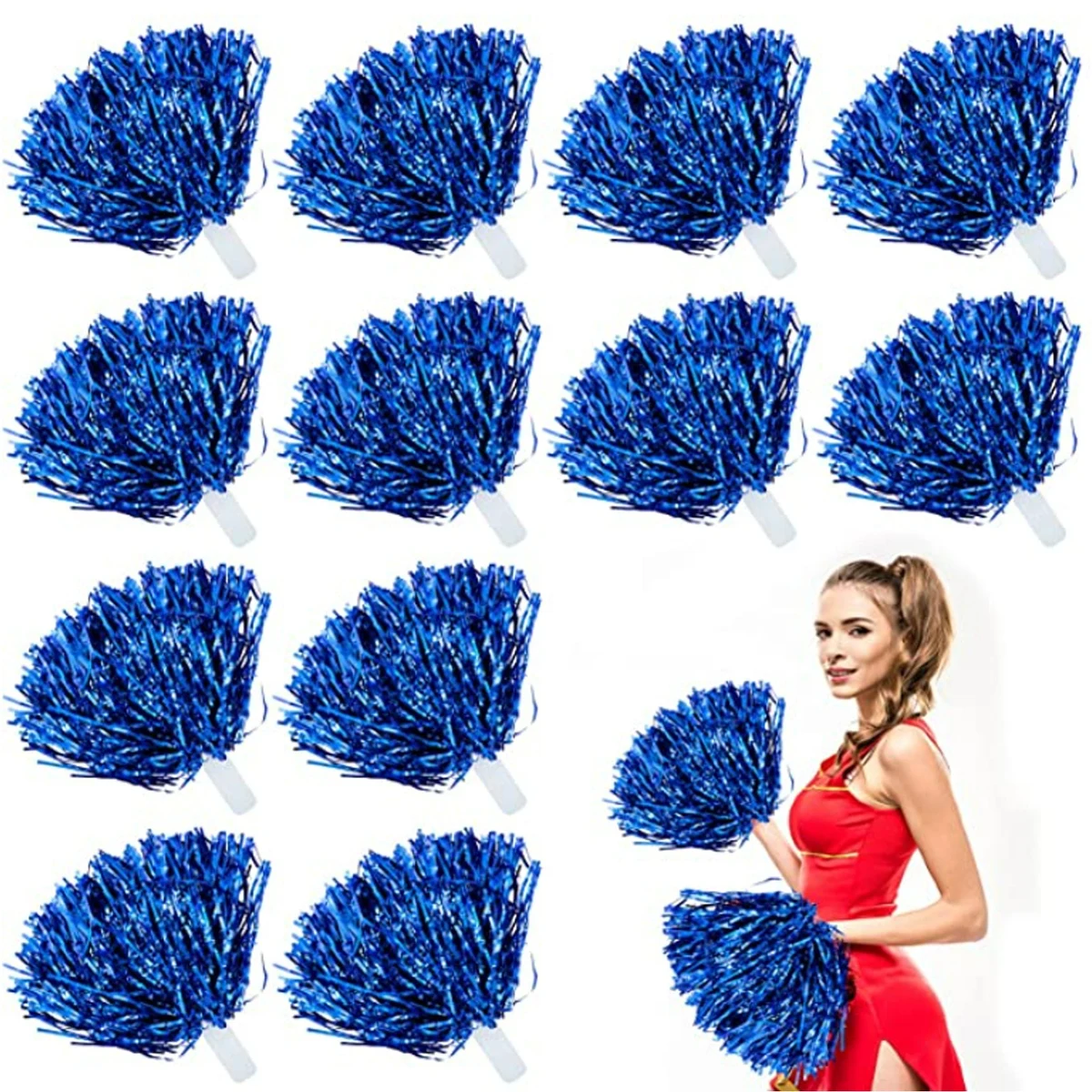 Customize Logo Dazzling Pom Poms 1