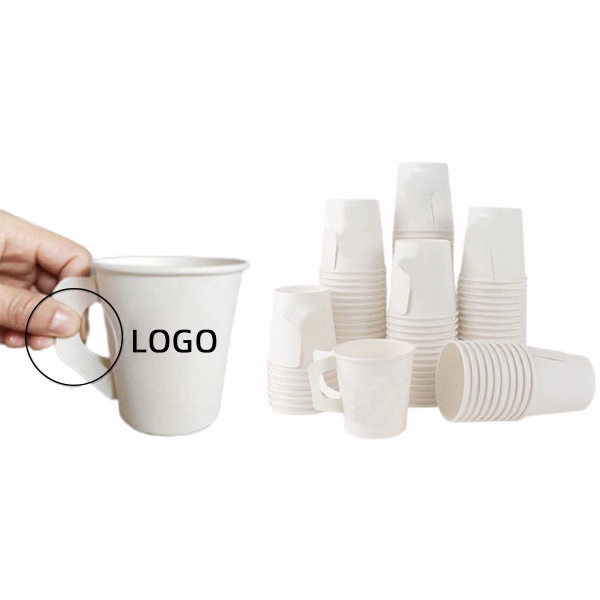 7 oz Disposable Paper Cup W/ Handle