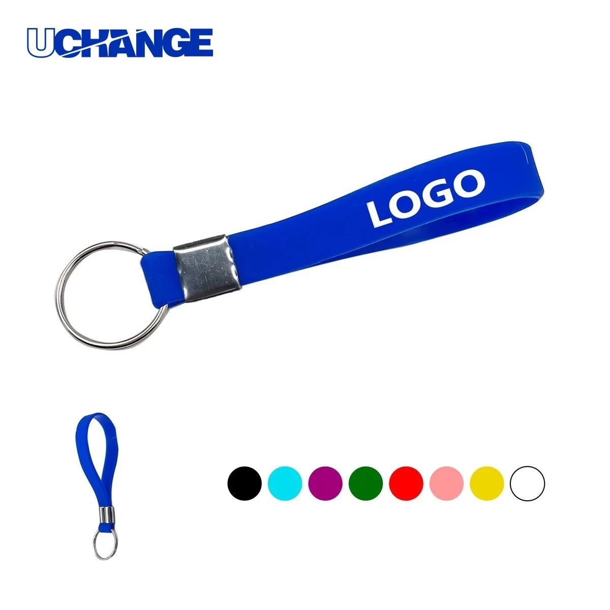 Silicone Wristband Keychain Tag 1