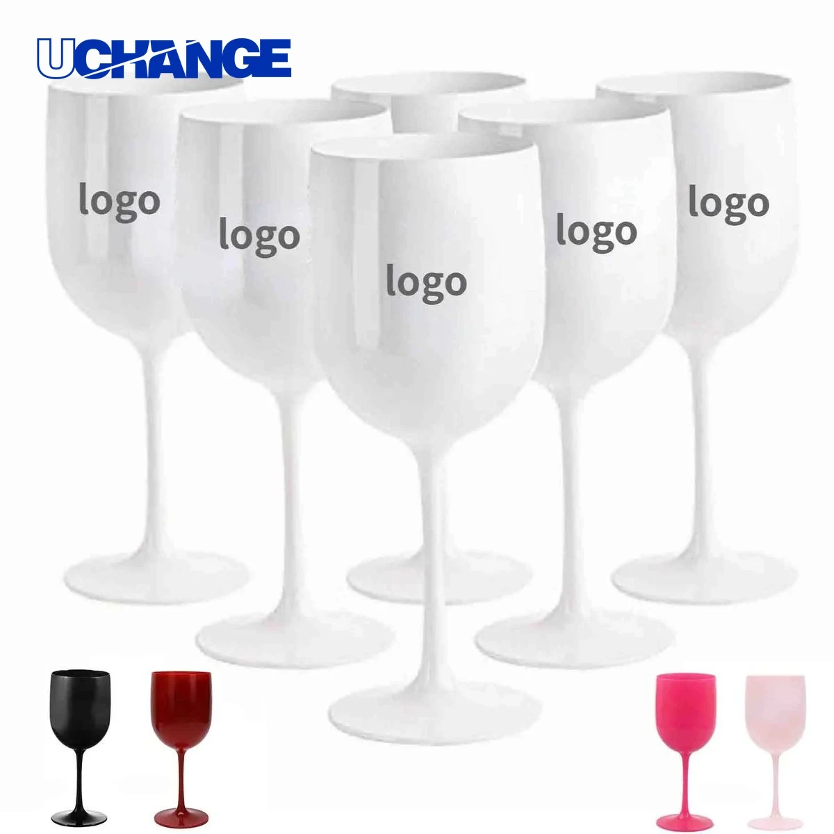 Plastic Wine Glass Container (16 oz) 1