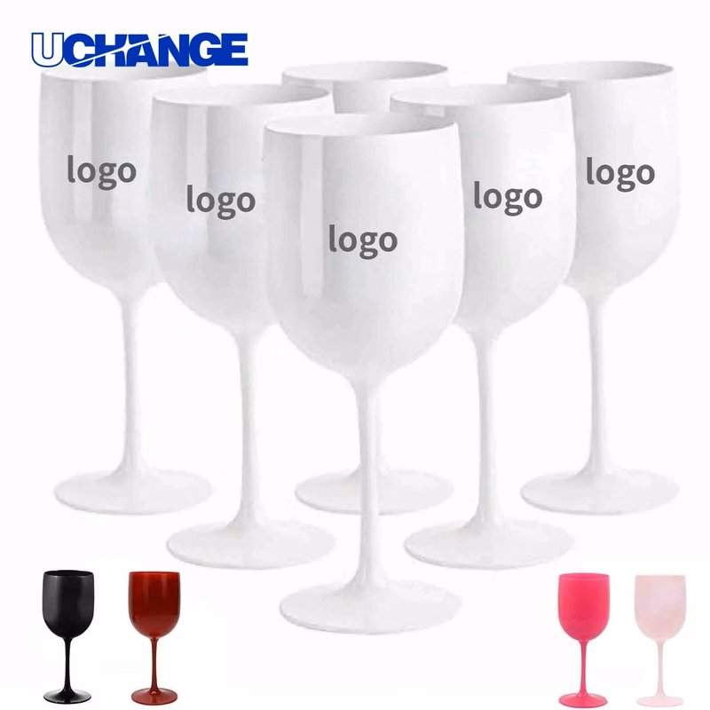 Plastic Wine Glass Container (16 oz)