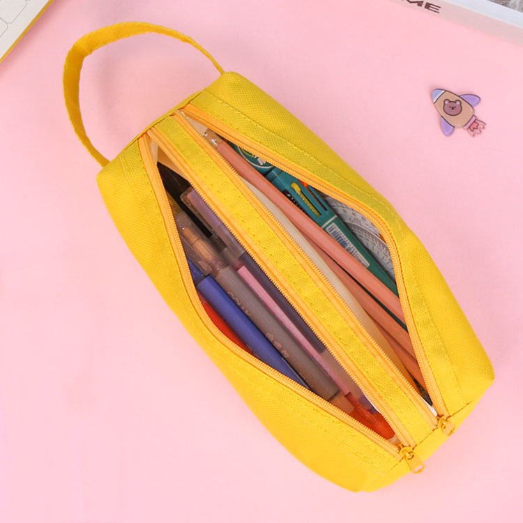 Pencil double-deck case Scholar Pencil bag