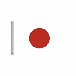 National Flag, Japan, Double-Sided - 96"W x 60"H