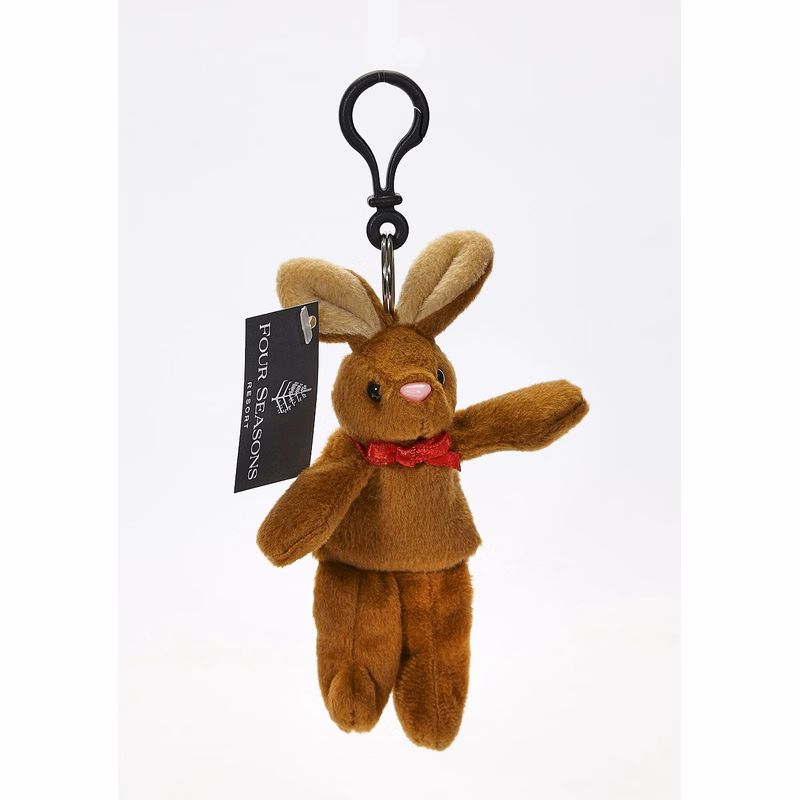 Brown Bunny Zipper Pull