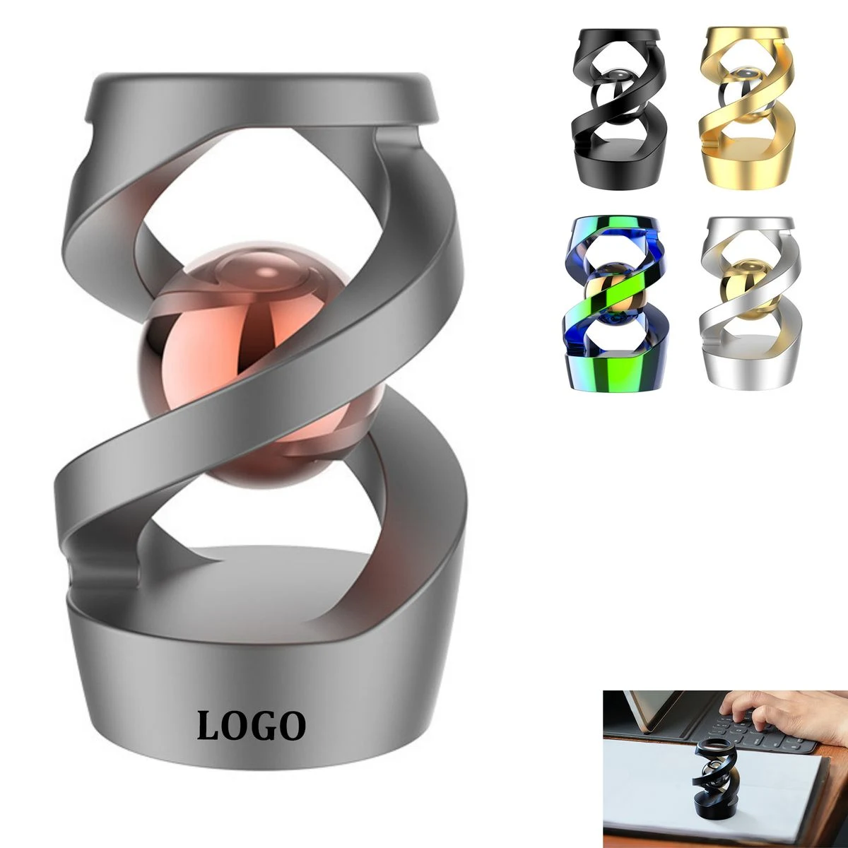 Metal Illusion Fidget Spinner 1