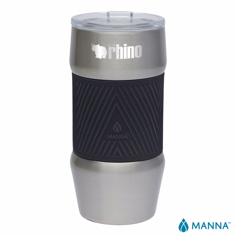 Manna™ 20 oz. Renegade Stainless Steel Tumbler w/ Silicone Grip
