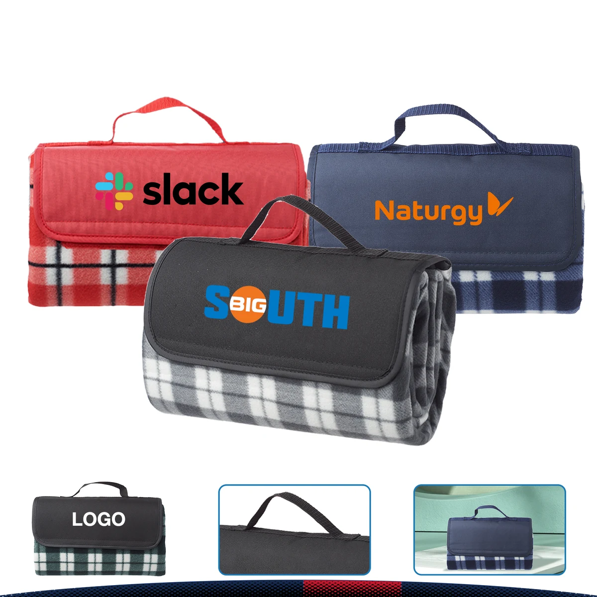 Roriva Roll Up Picnic Blankets 1