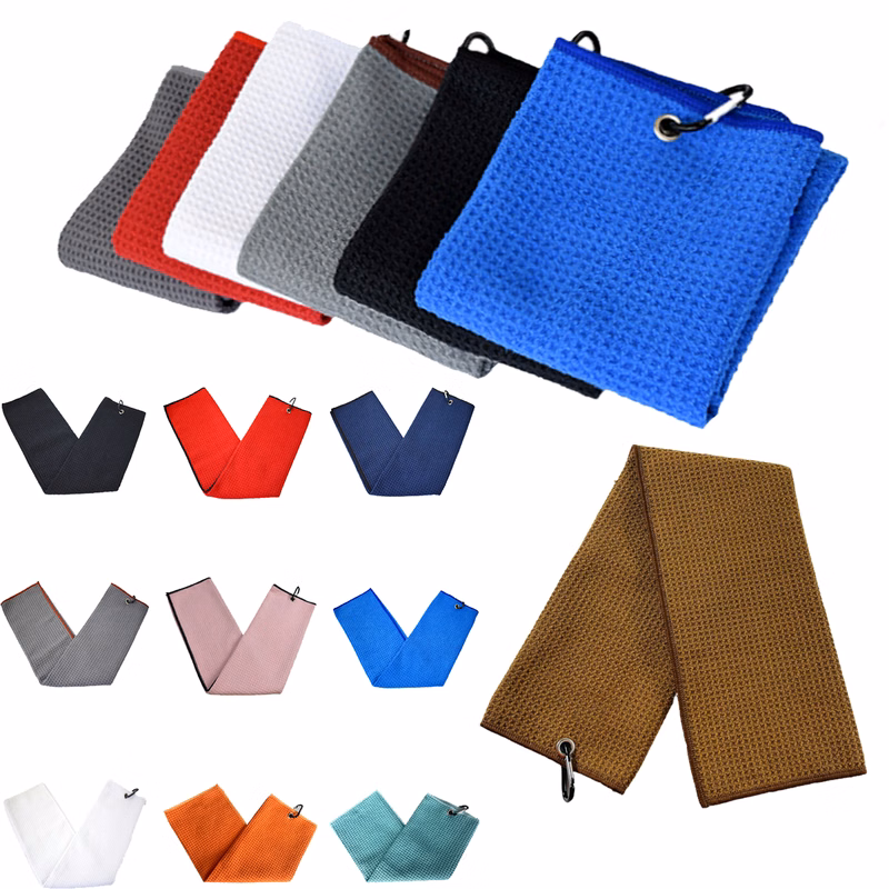15.8"x23.7" Full Color Grommet Golf Towel