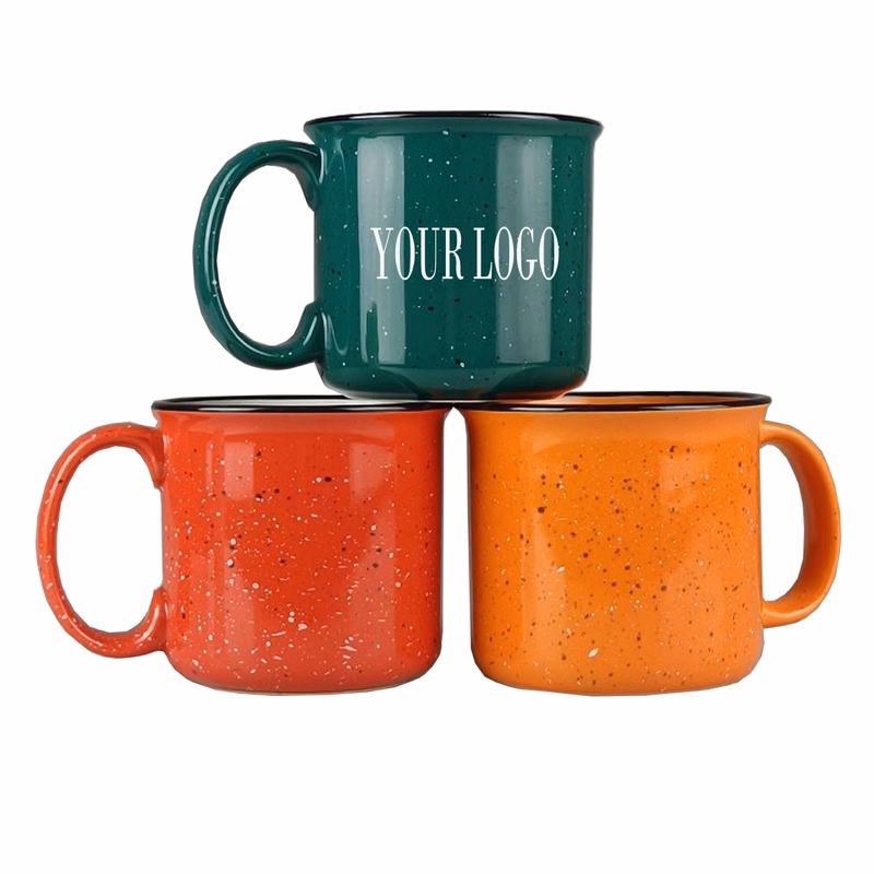 15 OZ Ceramic Speckled Mug