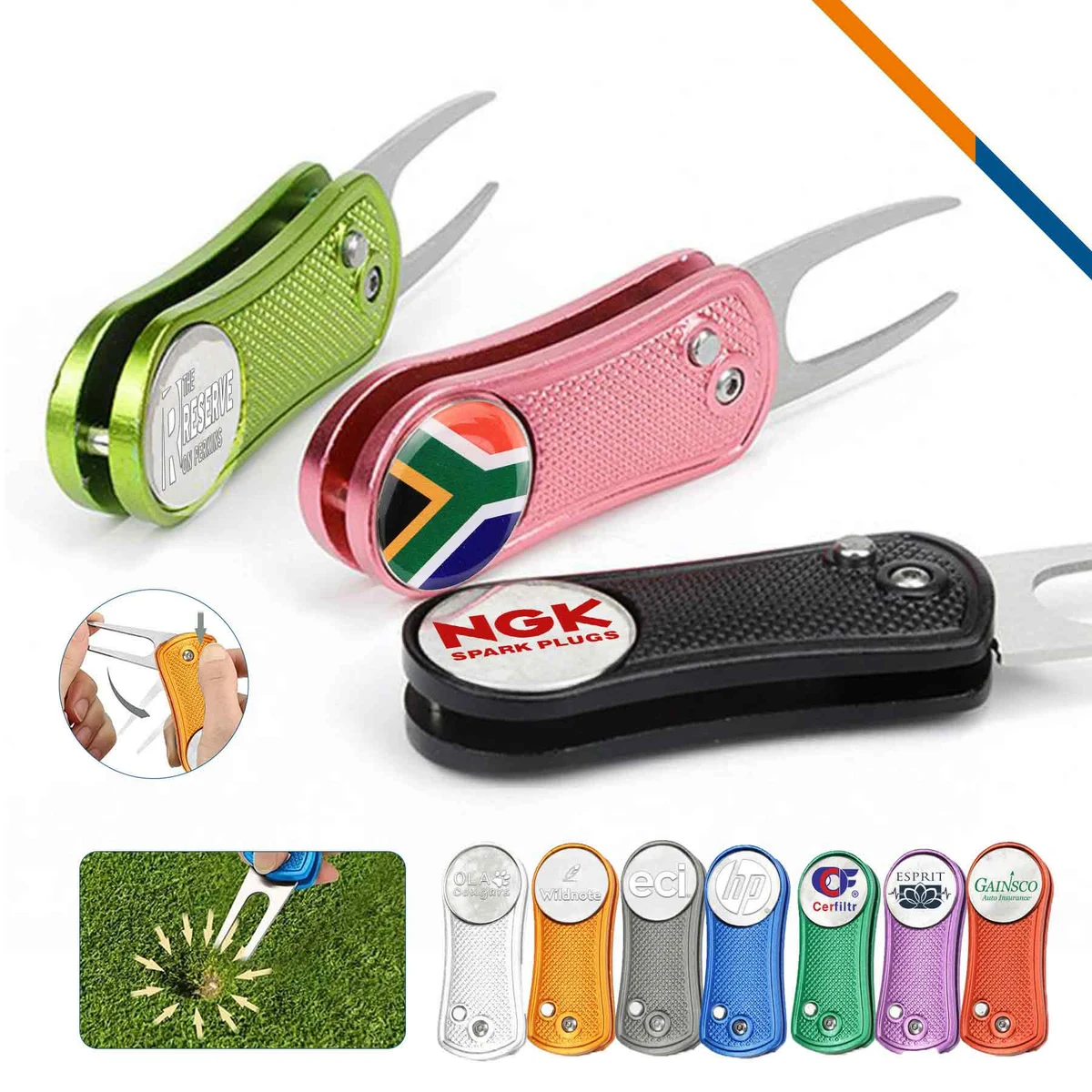 Trense Ball Marker Golf Divot Tool 1