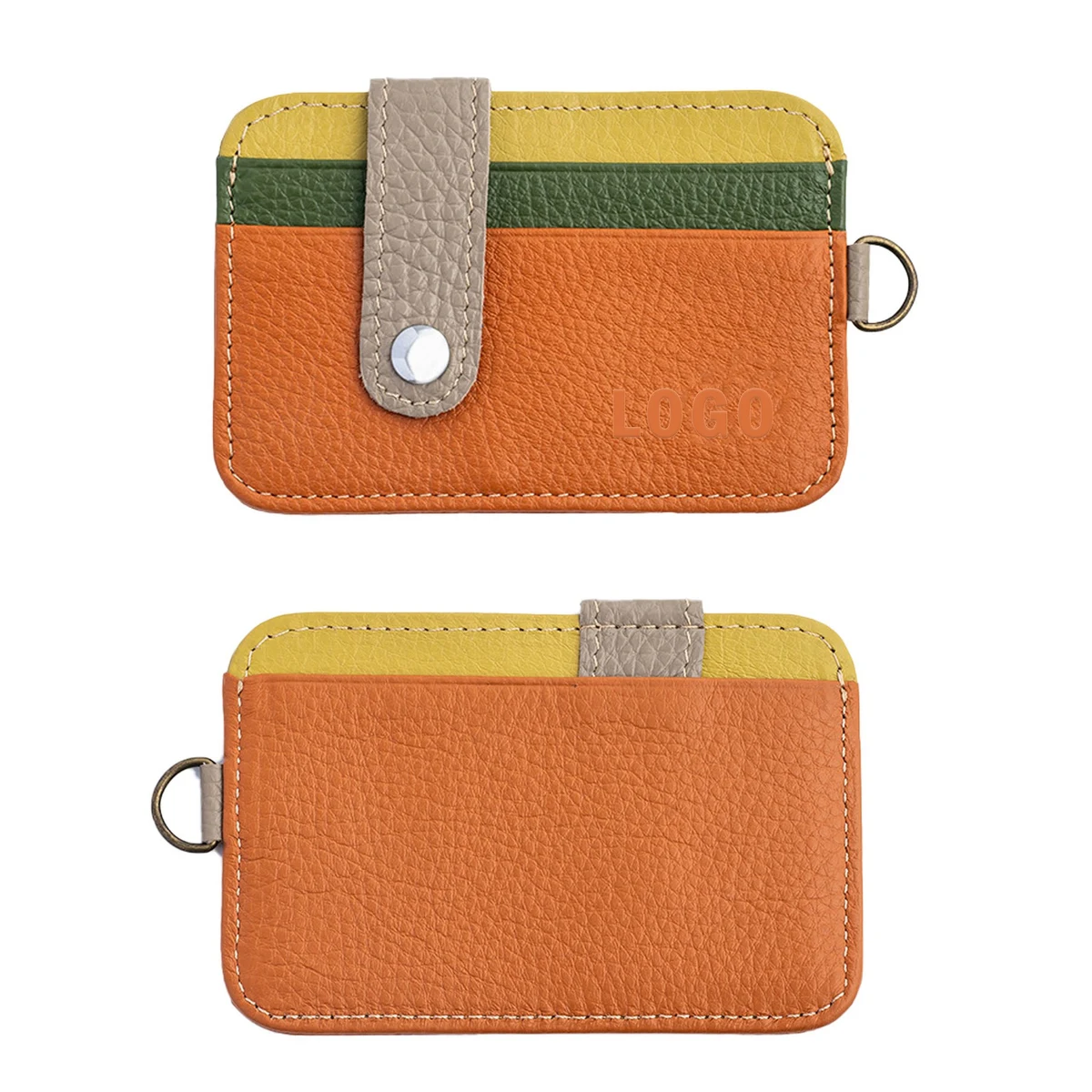 Colorful Pu Leather Card Wallet 1