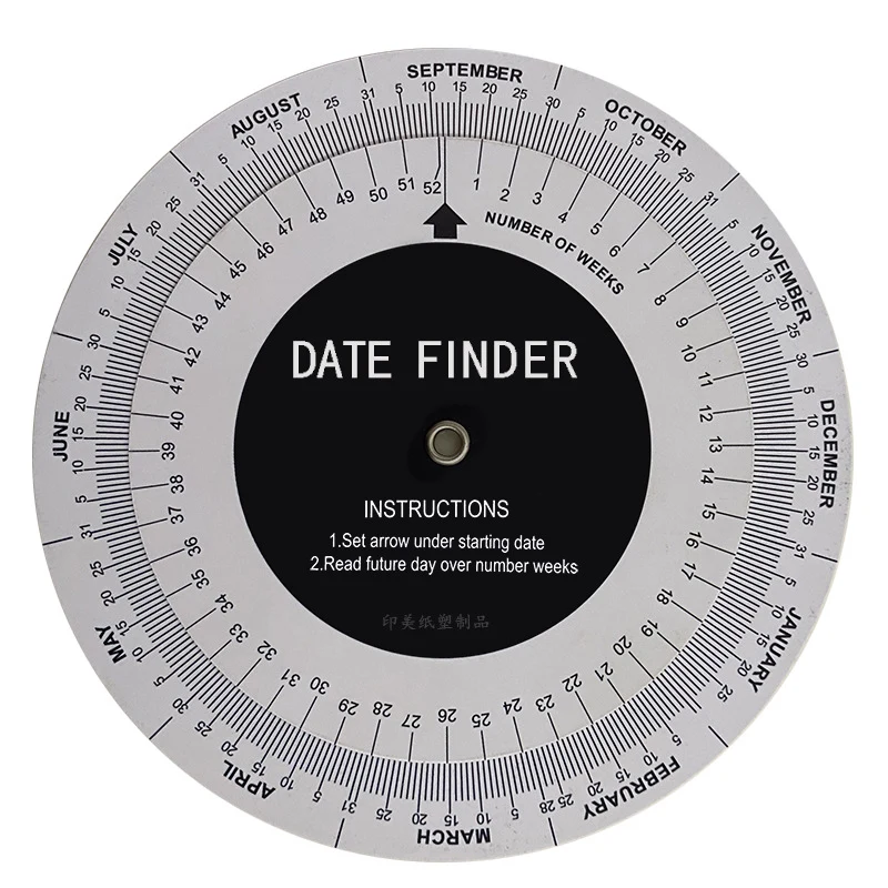 Date Finder Wheel 1