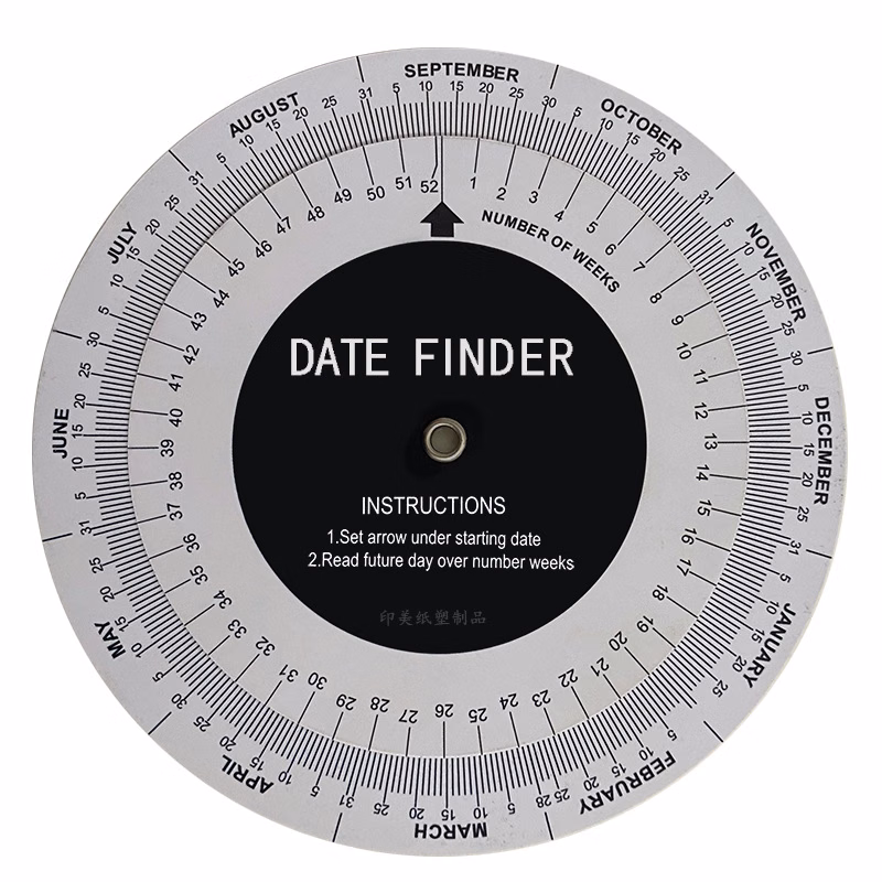 Date Finder Wheel